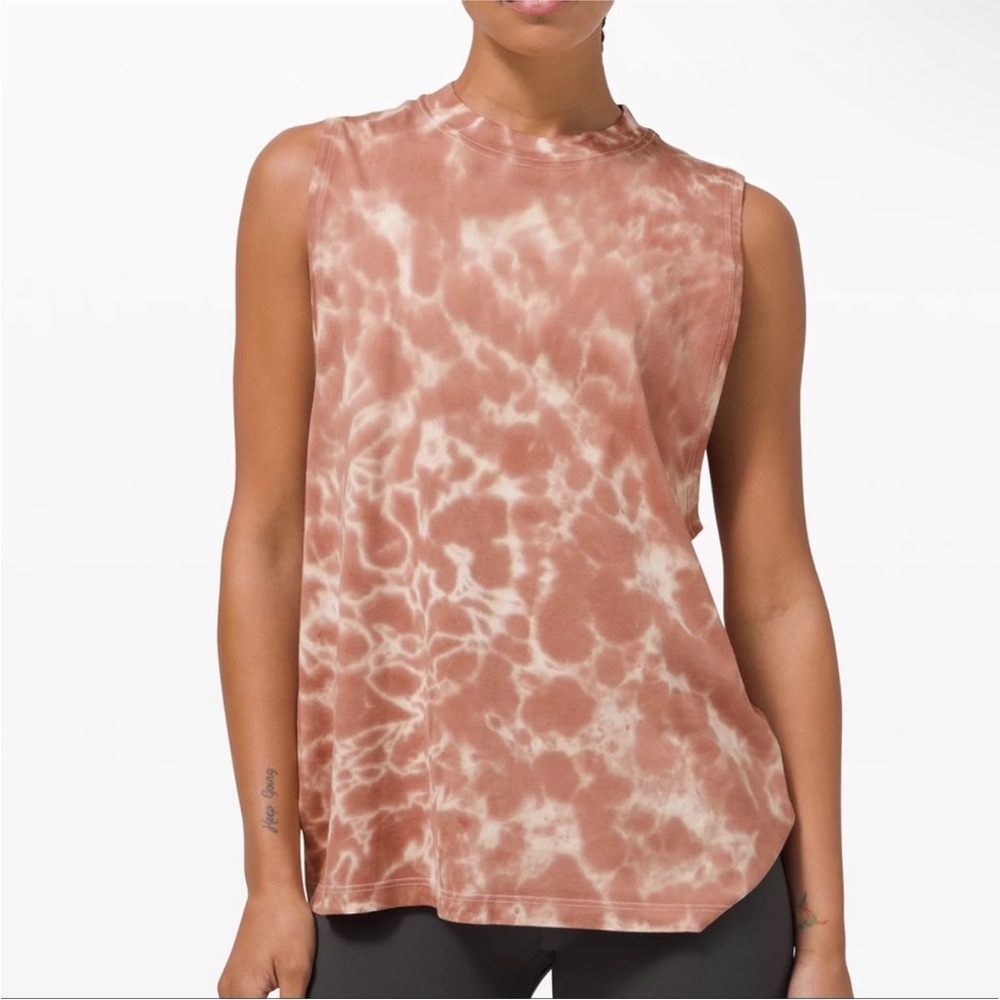 Women's Sleeveless Tie-Dye Top